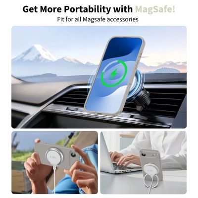 5. Tech-Protect Silicone MagSafe Case für iPhone 17 Air - Grau