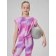 Schnelltrocknendes Sport-Crop-Top für Mädchen 4F 4FJRSS26TFTSF2387-90A