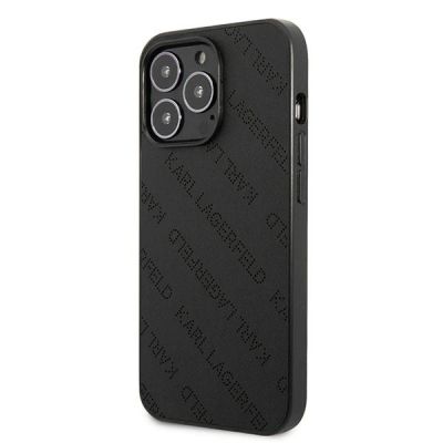 2. Karl Lagerfeld Perforated Allover Case für iPhone 13 Pro / 13 6.1" - Schwarz