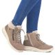 13. Beige Damen-Lederboots, wasserdicht – Rieker L7701-24