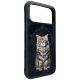 3. Nimmy Lucky Fashion Cat MagSafe Hülle für iPhone 18 Pro / 17 Pro - Schwarz