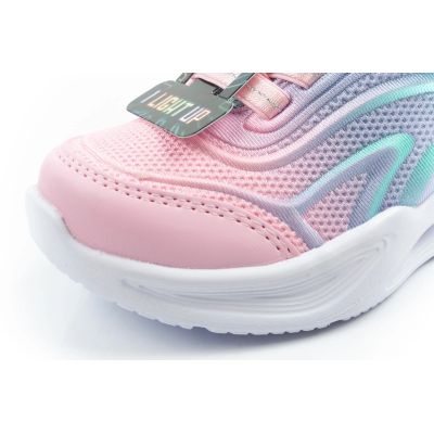6. Skechers Color Breeze LED Kinder-Sportschuhe für Mädchen, Türkis
