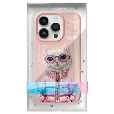 10. Nimmy Cool&Cute 2.0 Hülle für iPhone 15 Pro Max - Rosa