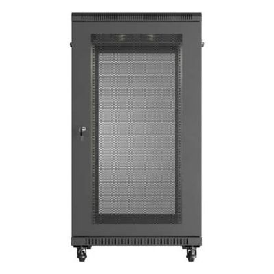 6. Lanberg FF01-6022-23B 22U Rack, freistehend, schwarz