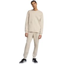 Herren adidas Sportswear Big Logo Fleece Colorblock Trainingsanzug Beige JX5572