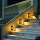 20. SOLAR-WANDLEUCHTE TANZENDE FLAMMEN 36 LED