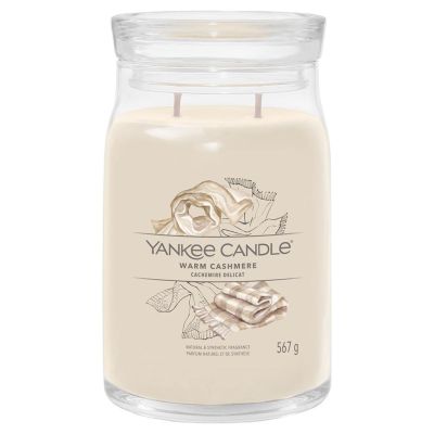 5. Große Kerze WARM CASHMERE YANKEE