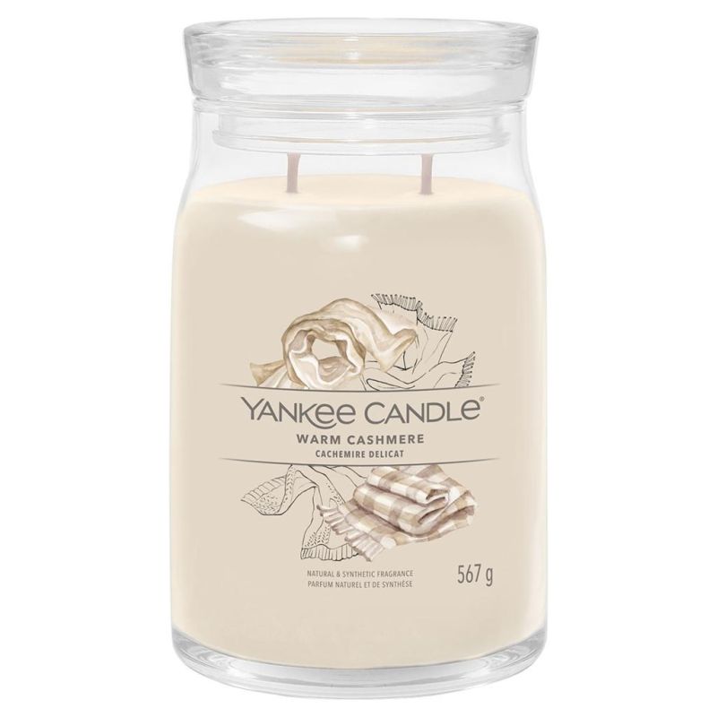 5. Große Kerze WARM CASHMERE YANKEE
