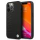 BMW Signature Logo Imprint Case für iPhone 13 Pro Max - Schwarz