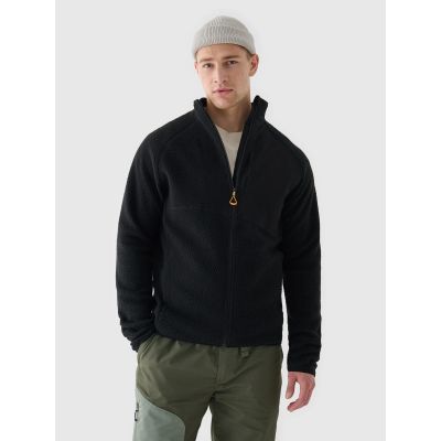 Herren-Sherpa-Fleecejacke mit Stehkragen 4F 4FRAW24TFLEM360-20S