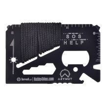 Multitool AZIMUTH TOOL CARD Multifunktionskarte - 13 Werkzeuge + Koffer, 85/53 mm (H-O200930TC)