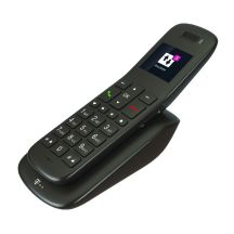 Schnurlostelefon DECT/GAP/CAT-iq Deutsch Telekom Speedphone 32 Ebony