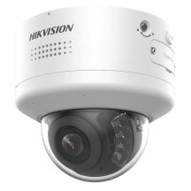 Hikvision Pro Series mit AcuSense DS-2CD2746G2H-IPTRZS2U/SL (2,8–12 mm) Dome-IP-Sicherheitskamera für den Außenbereich, 2688 x 1520 px, Decken-/Wandmontage