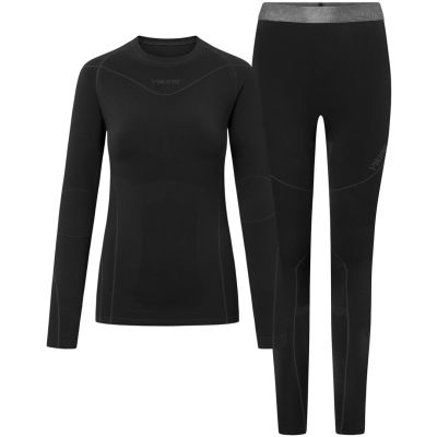 VIKING Gaja Set Bambus Damenunterwäsche schwarz XXL