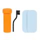 12. VIRTUFIT SUP BOARD SPLASH 225 MIT ZUBEHÖR WAVE BLUE