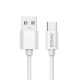 SAVIO USB-A – USB-C-KABEL, 3 M, WEISS, CL-168