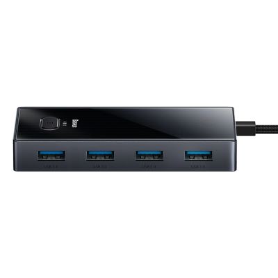 3. Baseus PioneerJoy 4xUSB-A 3.0 USB-C Hub – Grau
