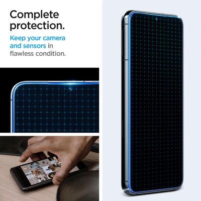9. Spigen Glas.tR EZ Fit gehärtetes Glas für Samsung Galaxy S23+ - 2 Stk.