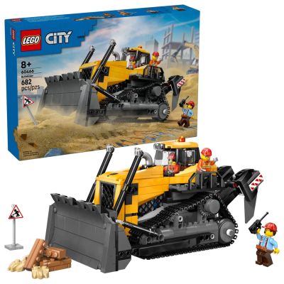 12. LEGO City 60466 Gelber Bulldozer