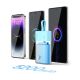 10. Baseus Popsicle 5200mAh 20W Powerbank mit integriertem Lightning Kabel (+ weißes Baseus Simple USB-C - USB-C 60W/20V/3A/30cm Kabel) - Blau-Orange