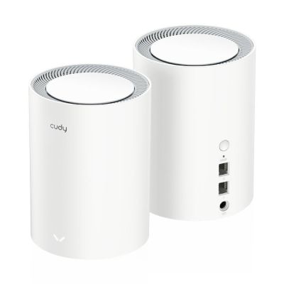 6. Access Point CUDY M1800 (2er-Pack) AX1800 Dualband-WLAN 2x Gigabit Mesh