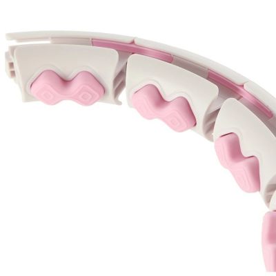 9. HMS HHW06 Hula Hoop mit Nieten, Gewicht und Zähler, rosa