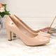 3. Sergio Leone W SK39J Pumps aus nacktem Lackleder