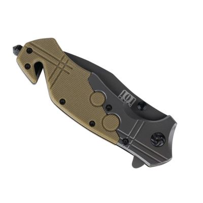 8. Commander Rescue 101 INC Messer Schwarz/Braun