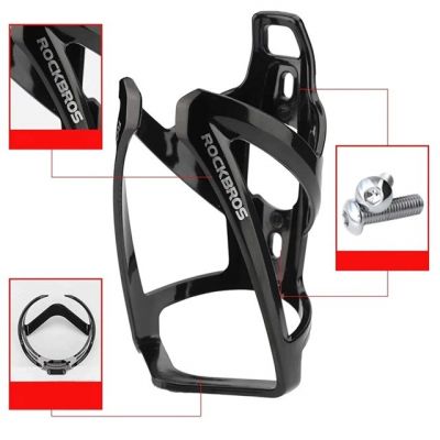 4. Rockbros FK338 Fahrrad-Flaschenhalter - Schwarz