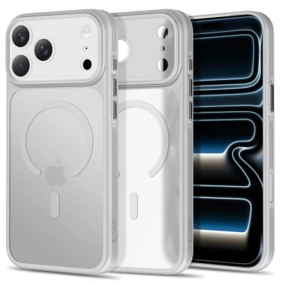 Tech-Protect MagPrime MagSafe CC Hülle für iPhone 18 Pro / 17 Pro – Mattgrau