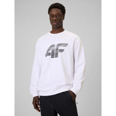 3. Herren-Sweatshirt ohne Reißverschluss und Kapuze 4F 4FRAW25TSWSM2493-10S