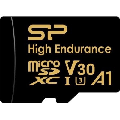 2. Silicon Power microSDXC High Endurance 128GB V30 + Adapter