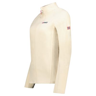 4. Damen-Fleecejacke Geographical Norway TUG FZ OFF WHITE DB LADY 268 (WA1722F/GN-OFF WHITE)