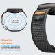 7. Spigen Athlex Air 2 Armband für Apple Watch (44 / 45 / 46 / 49 mm) – Schwarz und Orange