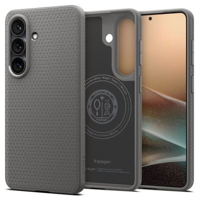 Spigen Liquid Air Mag MagSafe Hülle für Samsung Galaxy S26+ - Grau