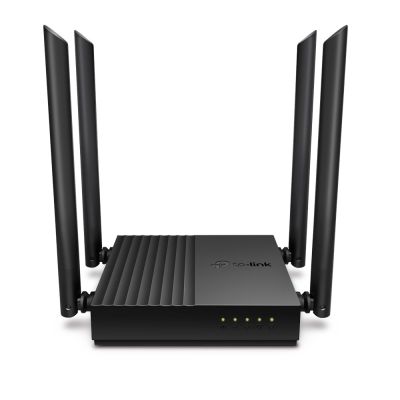 12. Der TP-LINK Archer C64 Router unterstützt den Wi-Fi-Standard 802.11ac Wave2 – 867 Mbit/s im 5-GHz-Band und 400 Mbit/s im 2,4-GHz-Band†.