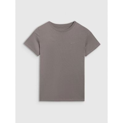 6. Einfarbiges Jungen-T-Shirt, Größe 4F 4FJRAW25TTSHM3260-22S
