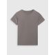 6. Einfarbiges Jungen-T-Shirt, Größe 4F 4FJRAW25TTSHM3260-22S