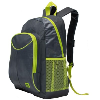 Jugendrucksack in Graphit-Limette SEMI LINE