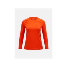PEAK PERFORMANCE Spirit Crew Damen-Thermo-T-Shirt rot