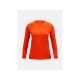PEAK PERFORMANCE Spirit Crew Damen-Thermo-T-Shirt rot