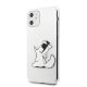 2. Karl Lagerfeld Choupette Fun iPhone 11 / Xr Hülle - Transparent