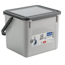 ROTHO Waschmittelbehälter 3 kg 4,5 l kühlgrau/anthrazit