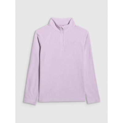 7. Thermounterwäsche aus Fleece für Mädchen (Oberteil) 4F 4FJRAW25UFLEF070-51S