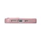 5. iCarer Litchi Premium Ledertasche iPhone 14 Plus magnetische Ledertasche mit MagSafe Pink (WMI14220711-PK)