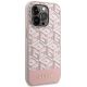 4. Guess GUHMP14LHGCFSEP iPhone 14 Pro 6,1" rosa/rosa Hartschale GCube Stripes MagSafe