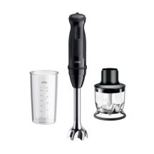 Braun MultiQuick 3 MQ30201M 0,6 l Stabmixer 900 W Schwarz, Satinierter Stahl