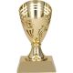 2. Goldfarbenes Kunststoffelement – WEDA-Pokal