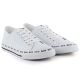 8. Big Star W FF274024 durchbrochene niedrige Sneakers weiß