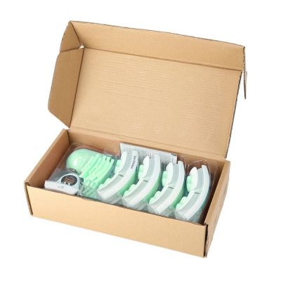 12. Hula Hoop HMS HHW06 mit Noppen, Gewicht und Zähler grün